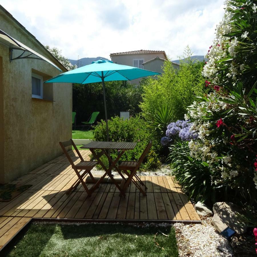 Hotel chambre indépendante avec jardinet à Borgo  Extérieur photo